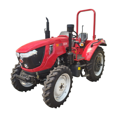 4WD conducen 80 tractores de la rueda de la agricultura del tractor de granja de los caballos de fuerza con CE